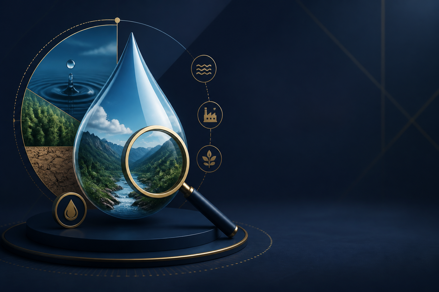 ISO 14046 Water Footprint Internal Auditor Training. — visual cover