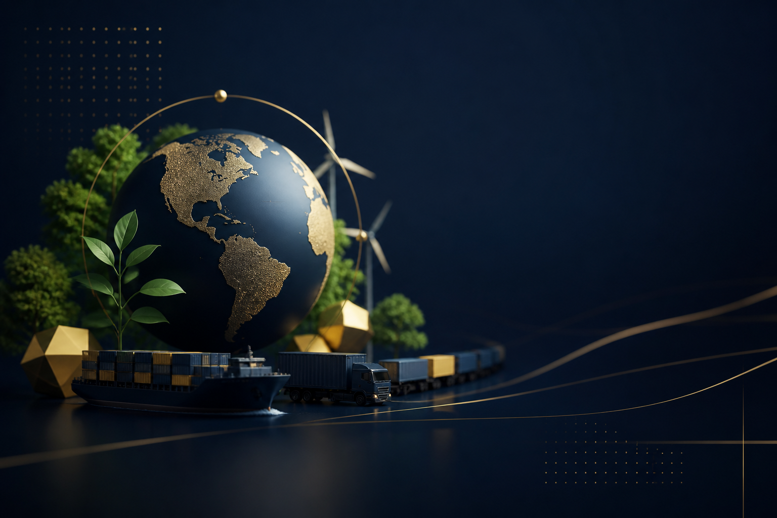 Sustainable Supply Chain Management — visual cover